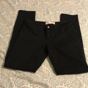 Black pants with gray turtle neck